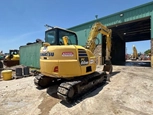 Back of used Komatsu Excavator